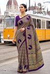Shanti Vol 9 By Kashvi right Moss Foil Printed Fancy Saree Wholesale Online
